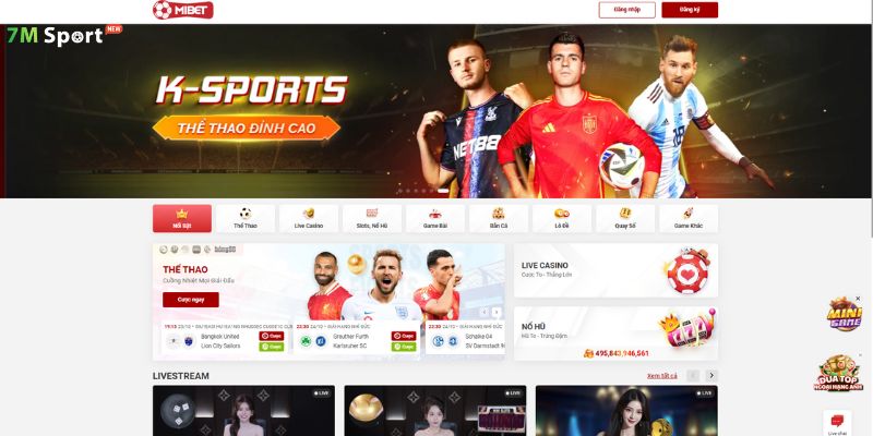 MIBET là điểm cá cược trực tuyến yêu thích của nhiều cược thủ