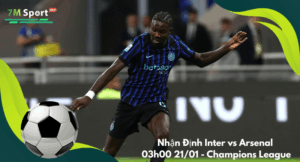 Đội hình dự kiến trước trận Inter vs Arsenal
