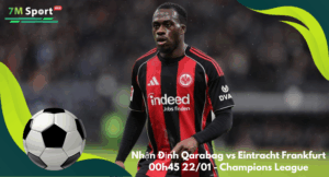 Đội hình dự kiến trước trận Qarabag vs Eintracht Frankfurt